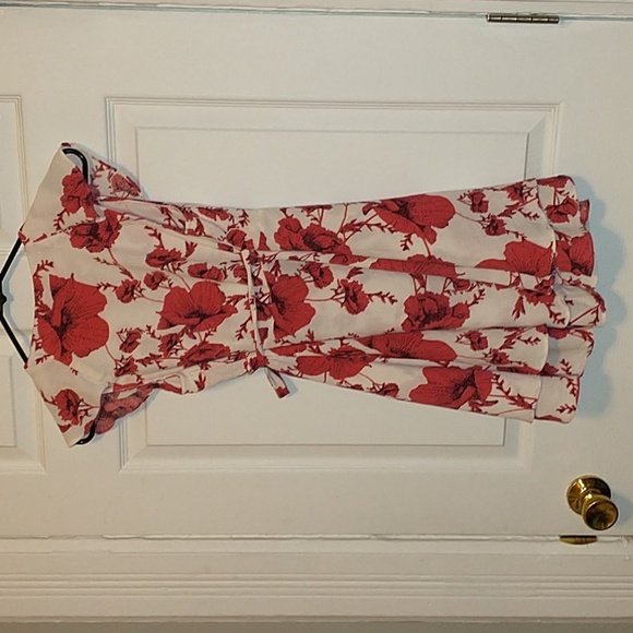 Free People French Quarter Wrap Mini Dress S - Picture 4 of 4